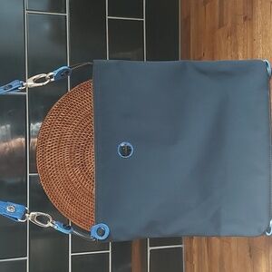 Cappio Stylish Black and Blue Shoulder Bag